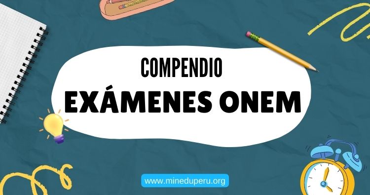 COMPEDIO DE EXÁMENES ONEM