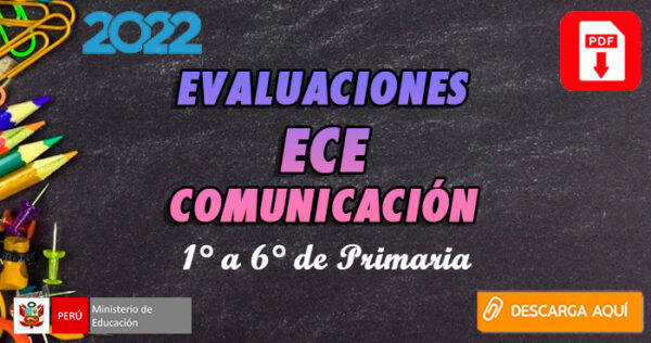 EVALUACIONES TIPO ECE DE COMUNICACIÓN PRIMARIA