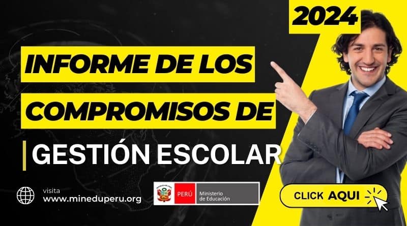 INFORME DE LOS COMPROMISOS DE GESTION ESCOLAR 2024