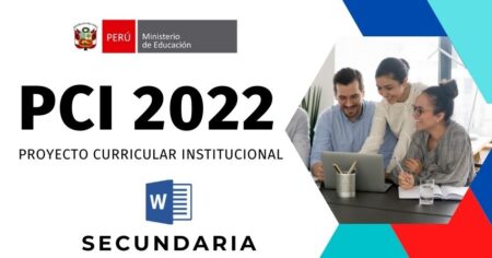 PCI SECUNDARIA 2022 EDITABLE EN WORD